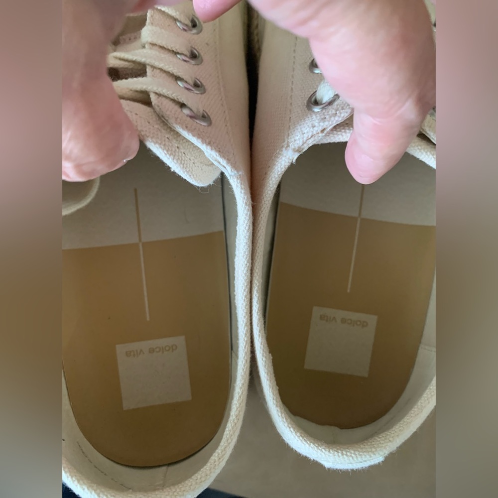 Dolce Vita Shoes Laddie Ivory
Canvas Sneakers - Picture 5 of 5
